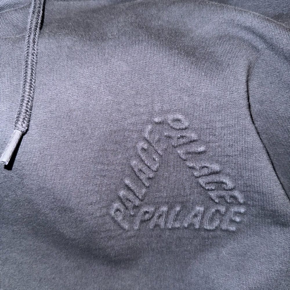 Palace P3 Embossed Hoodie Black
